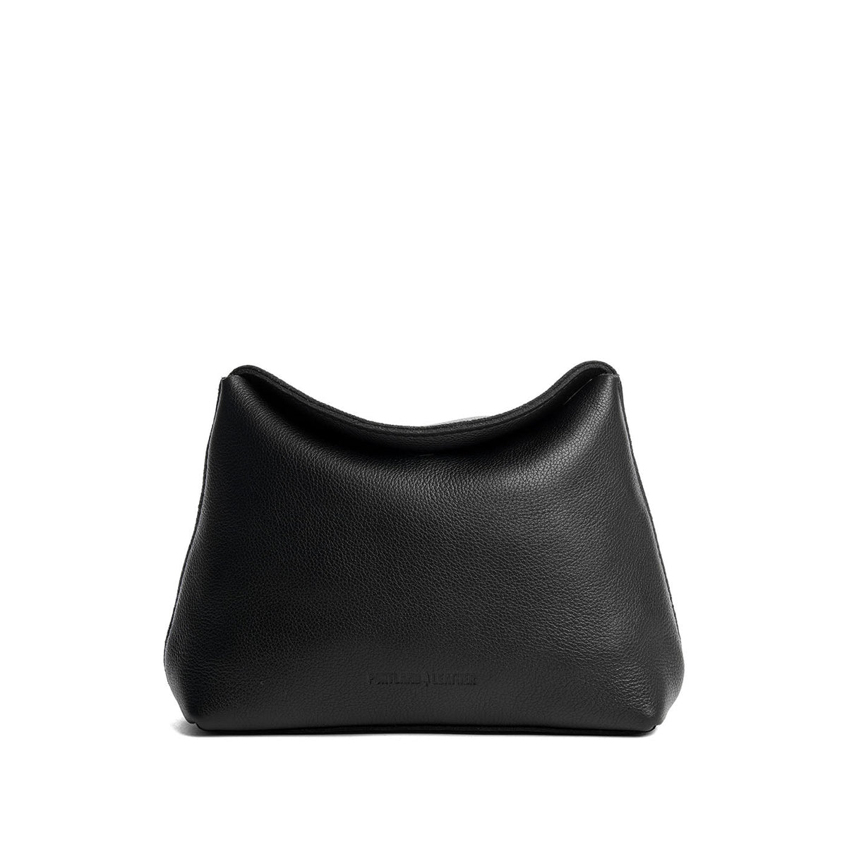 Snappy Flappy Pouch - Pebbled--black