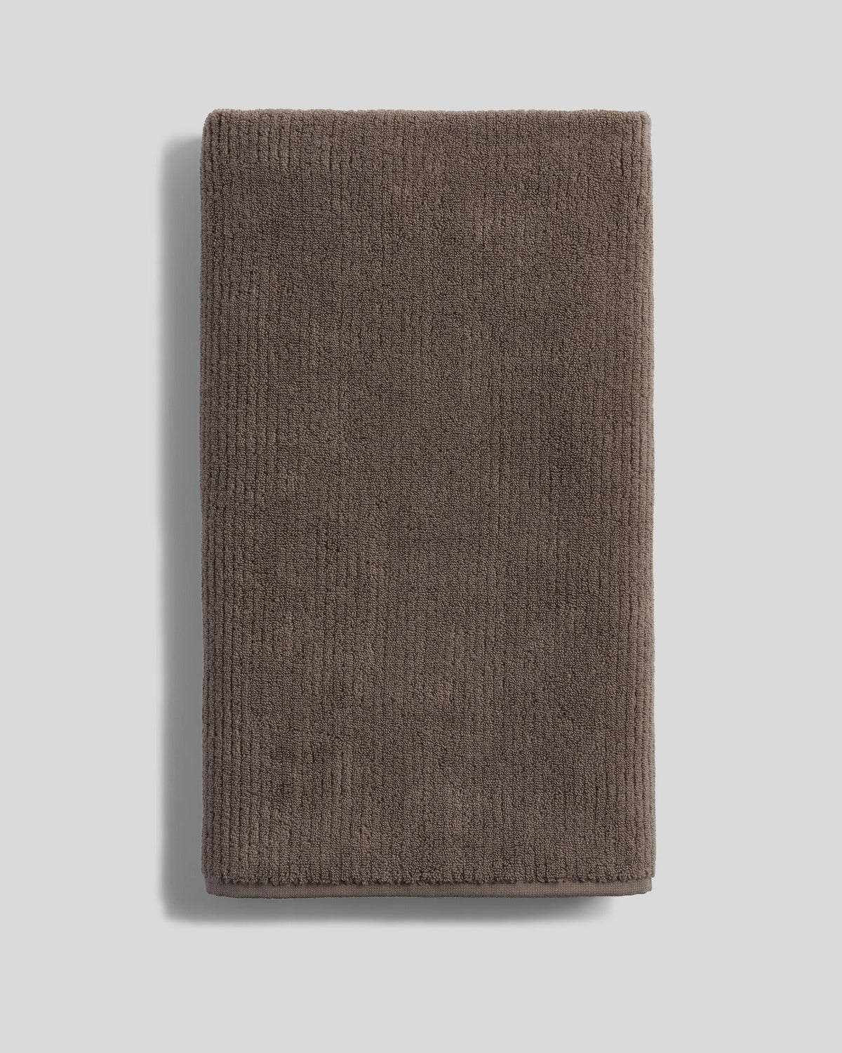 Soft Rib Towels (Warm Grey) - Bath Towel