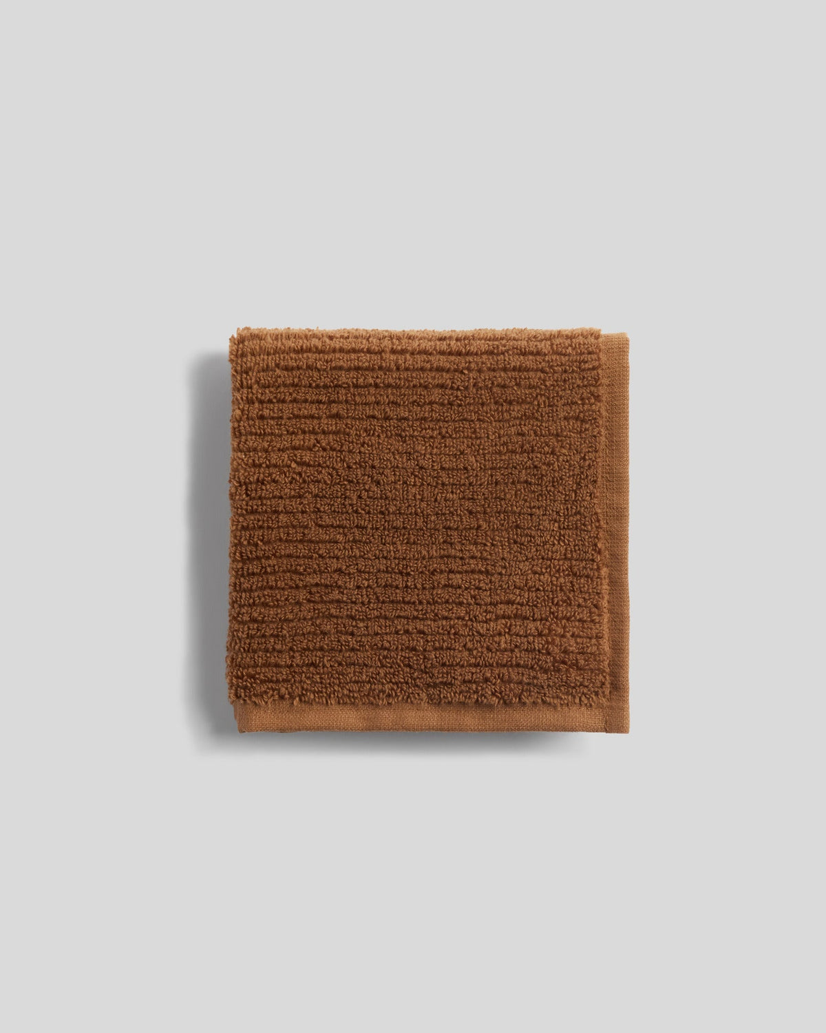 Soft Rib Towels (Tobacco) - Washcloth