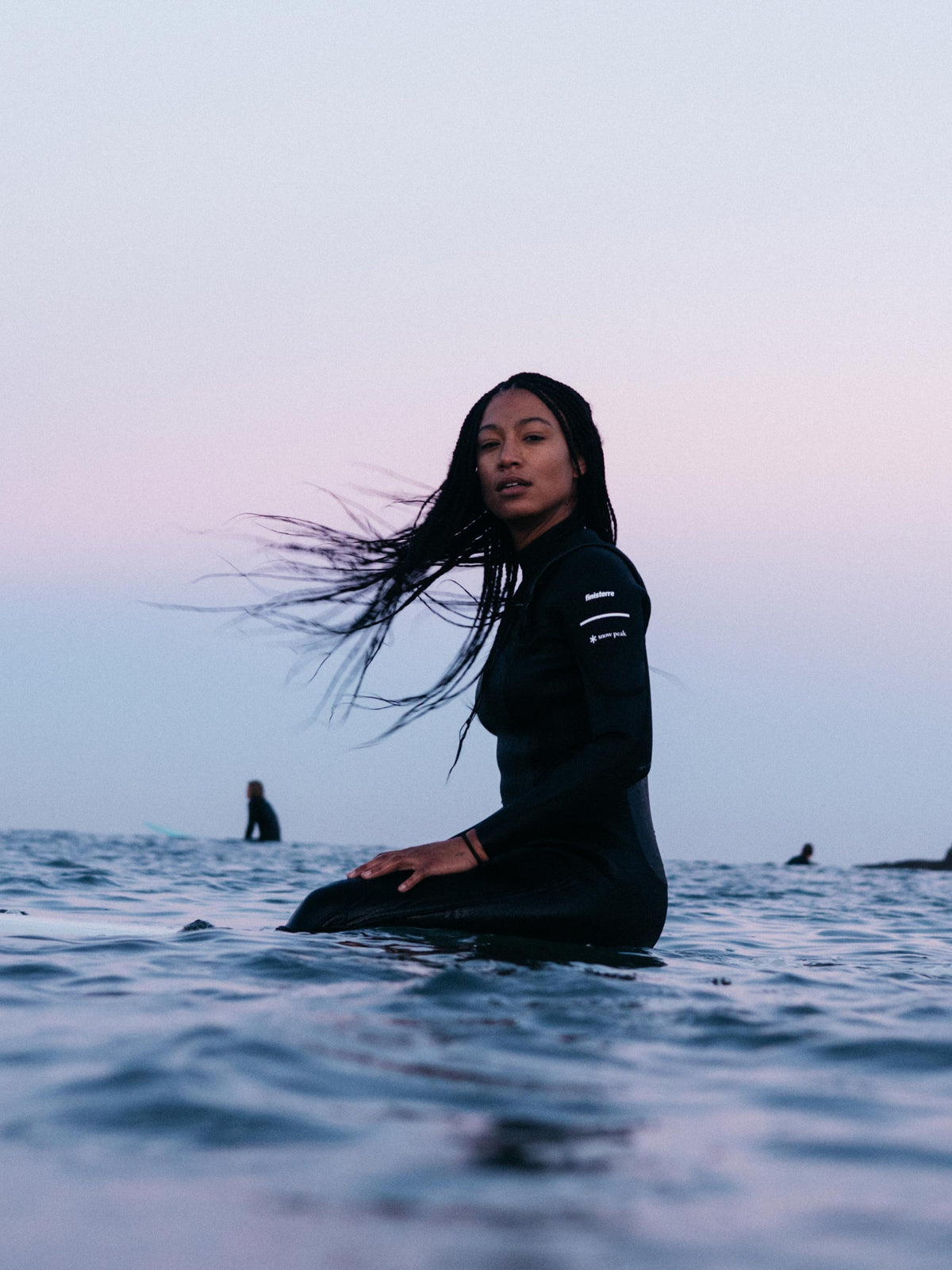 Women's Finisterre + Snow Peak 3.5/2.5mm Yulex® Chest Zip Wetsuit - Image 8