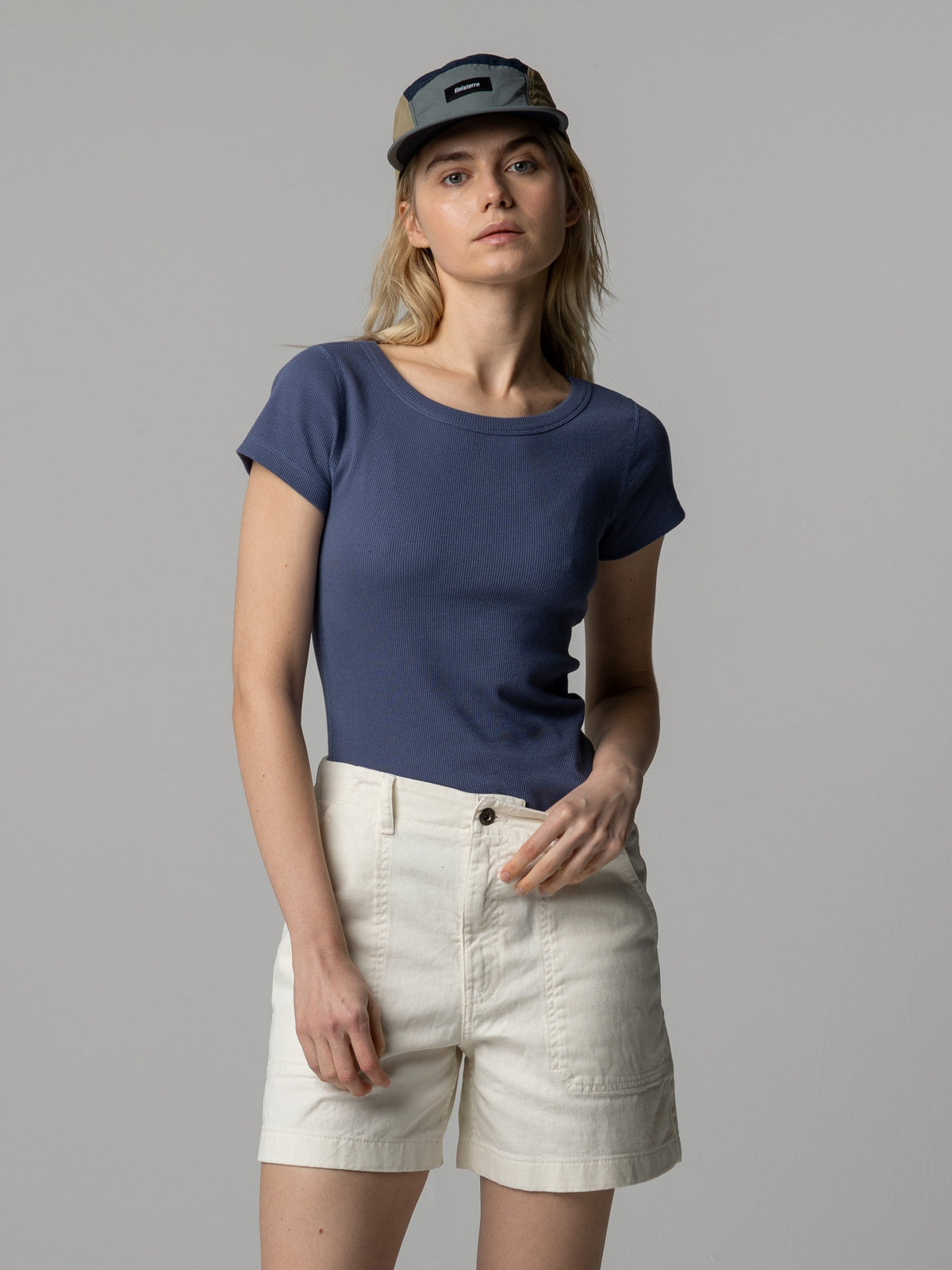 Women's Powes Ribbed T-shirt - Image 3