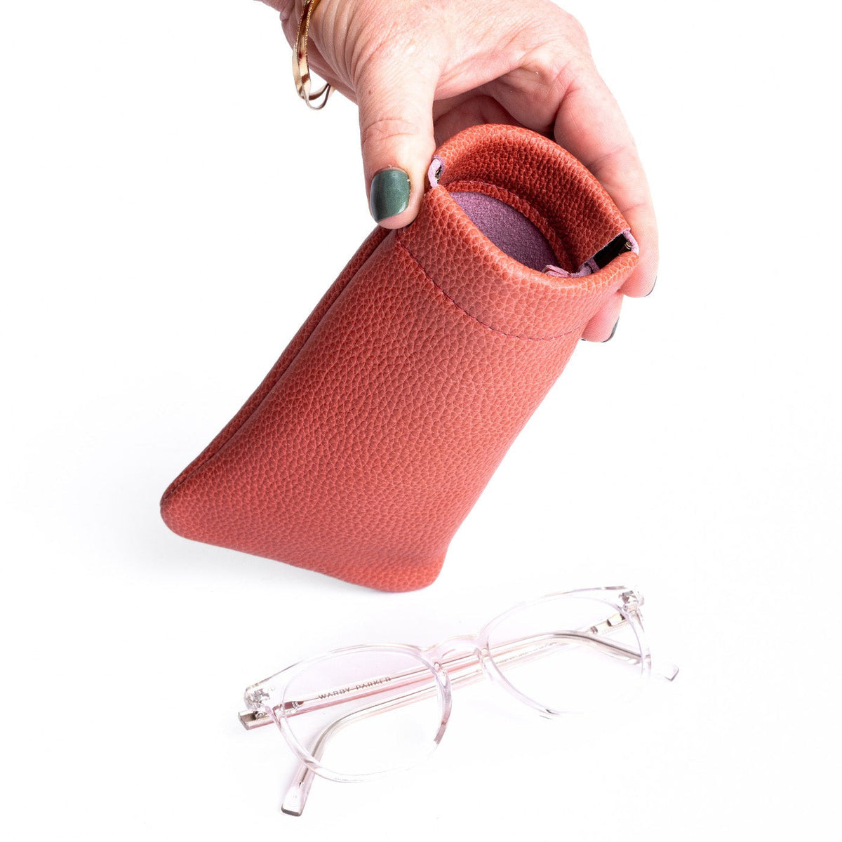 Squeeze Eyeglass Case - Watermelon