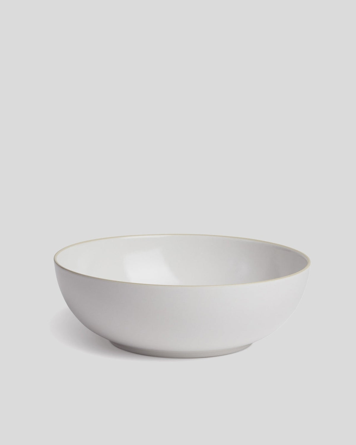 Stoneware Serveware (White) - Bowl