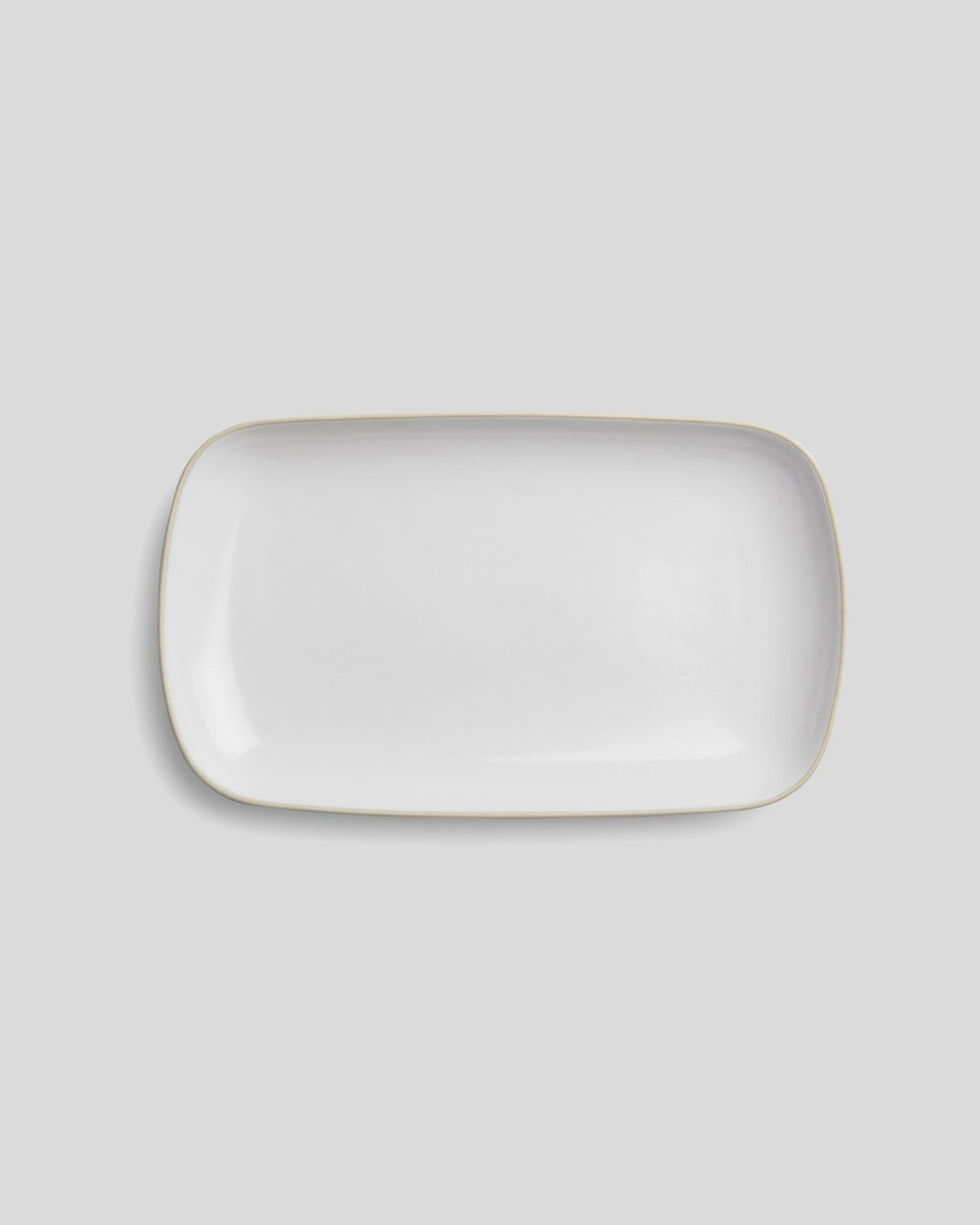 Stoneware Serveware (White) - Tray