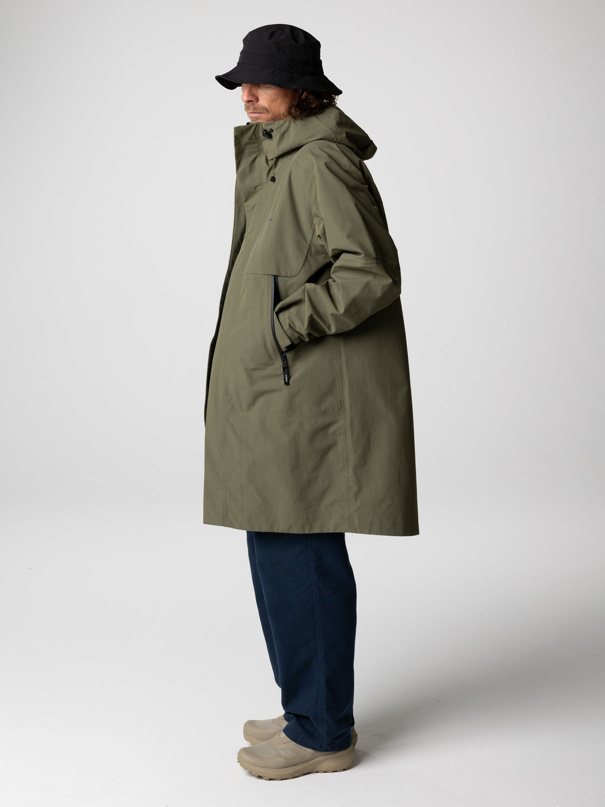 Men's Longline Stormbird Waterproof Jacket - Image 4