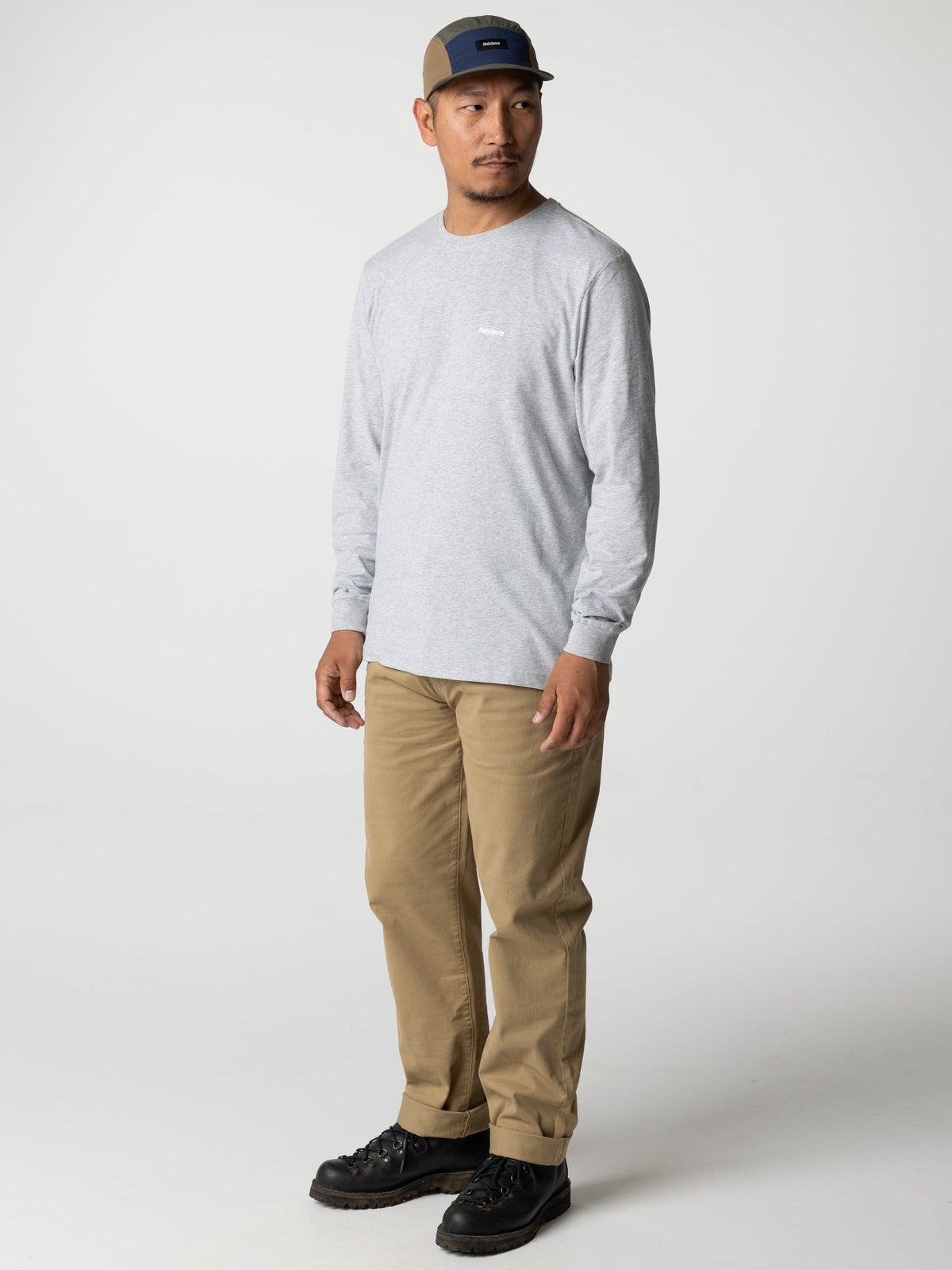 Men's Harlyn Logo Long Sleeve T-shirt - Image 2