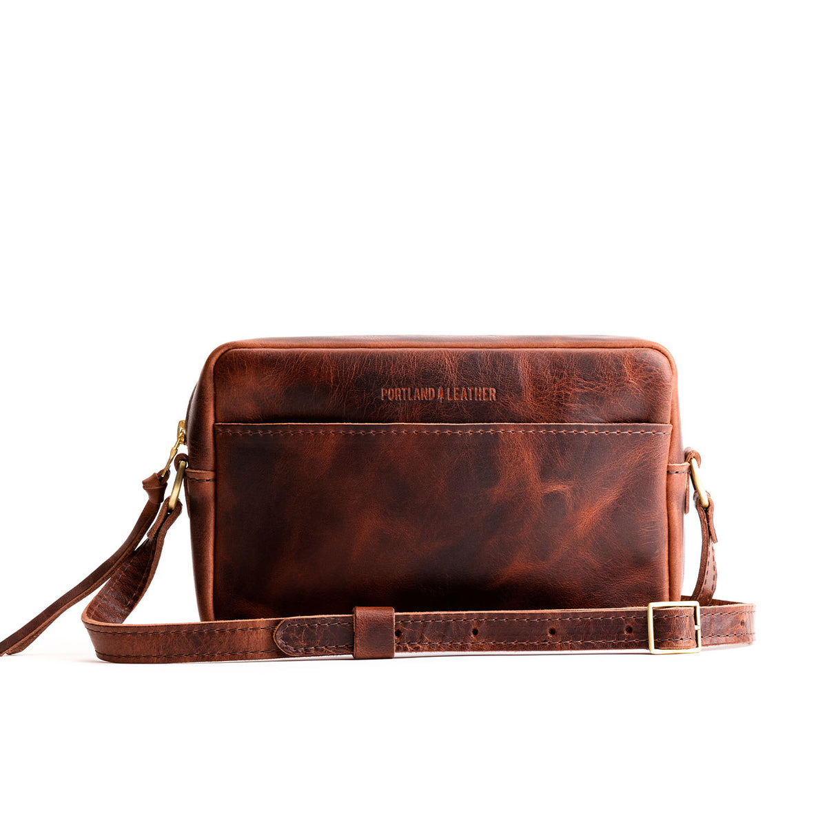 'Almost Perfect' Camera Bag Purse - Lava / Large