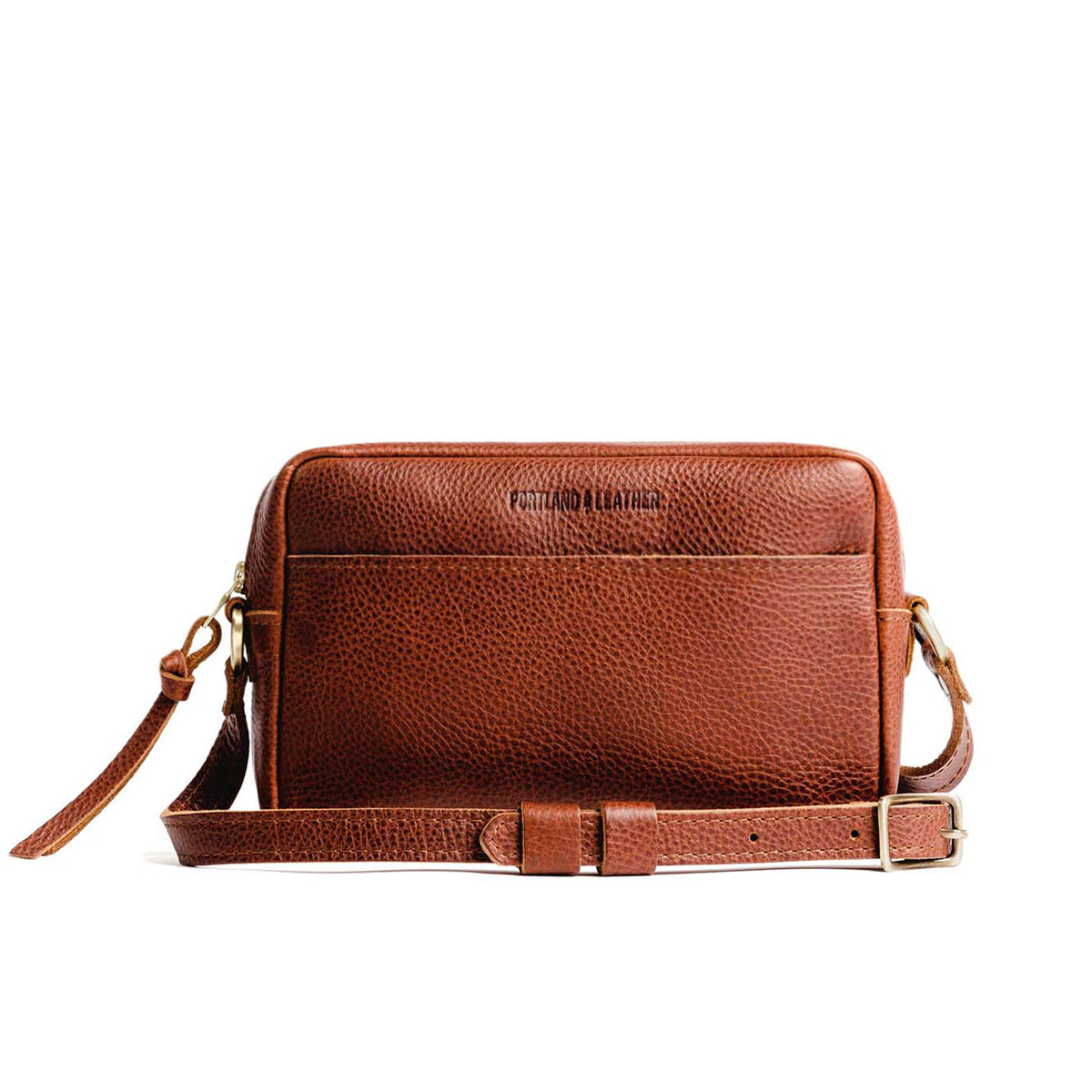 'Almost Perfect' Camera Bag Purse - Nutmeg / Large