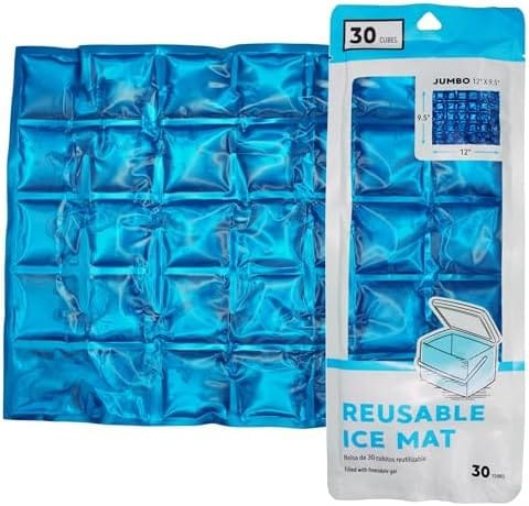 Thermos Reusable 9 Cube Ice Mat - Clear - Image 2