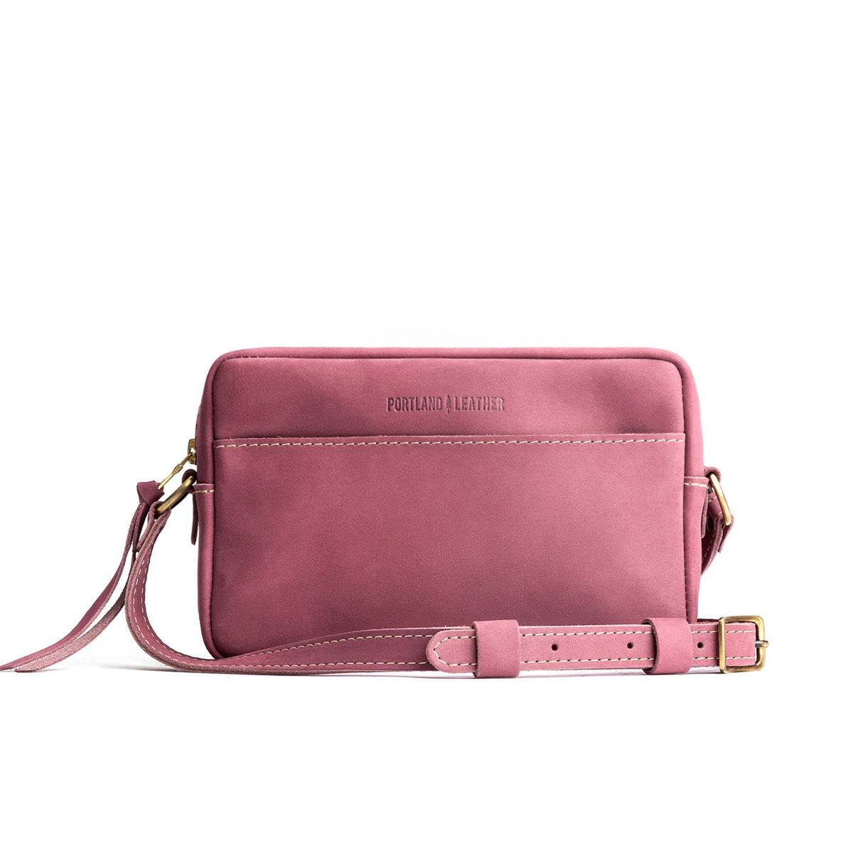 'Almost Perfect' Camera Bag Purse - Foxglove / Large