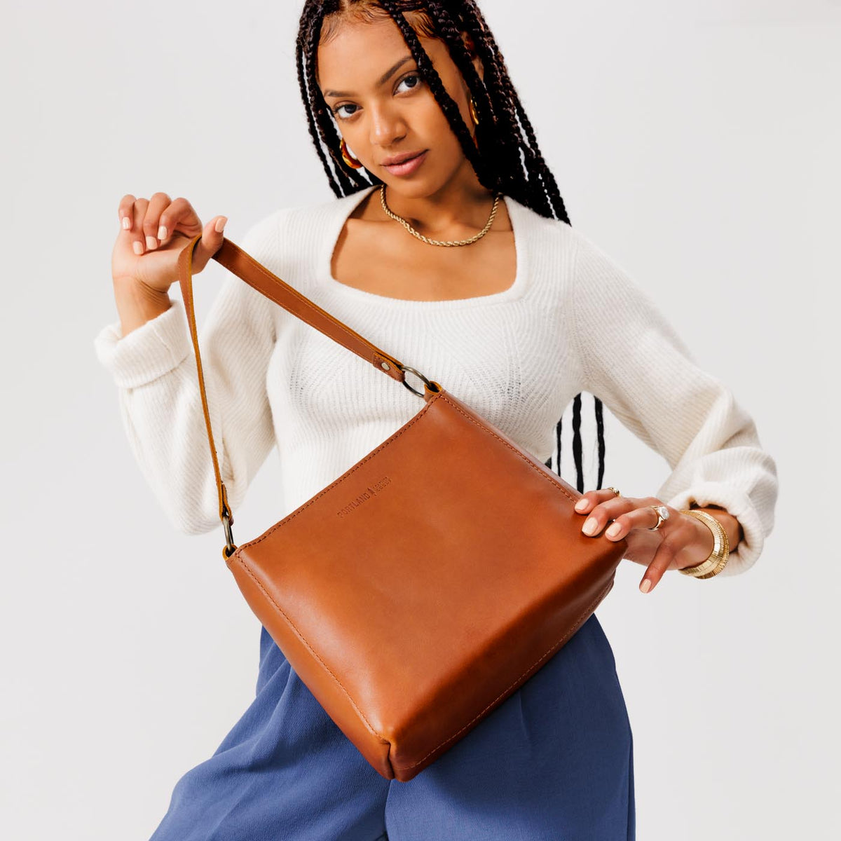 'Almost Perfect' Triangle Shoulder Bag - Image 112