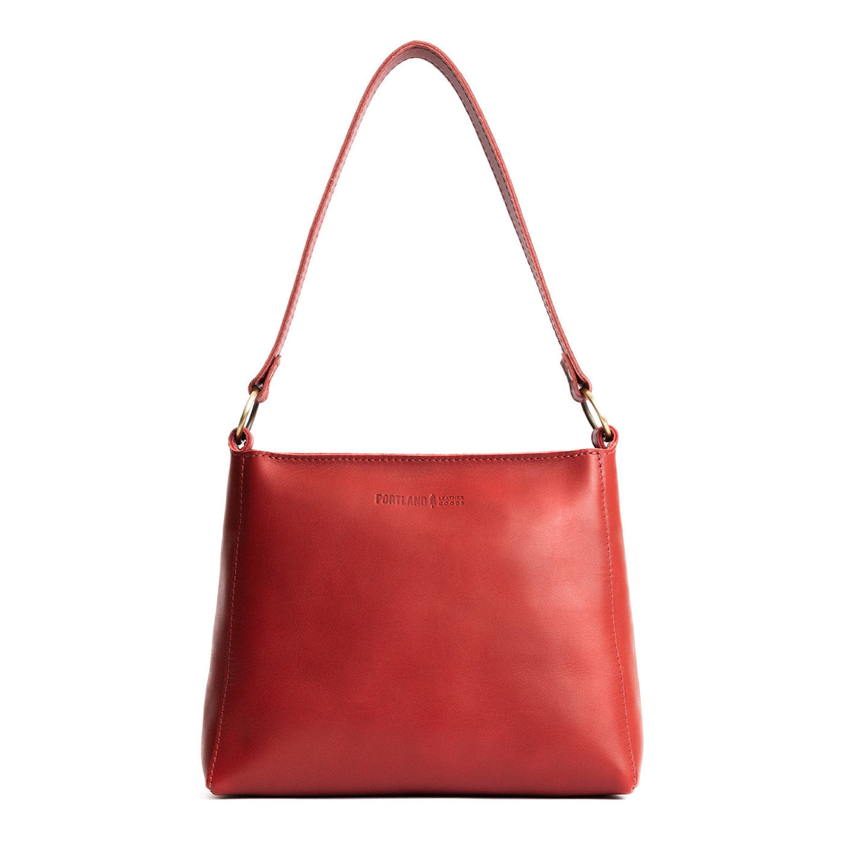Triangle Shoulder Bag - Ruby