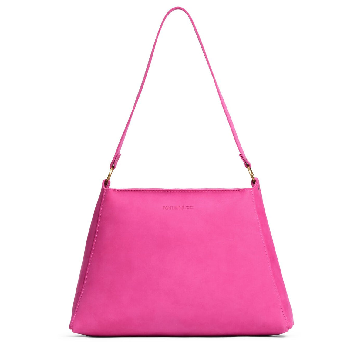 'Almost Perfect' Triangle Shoulder Bag - Royalty / Large