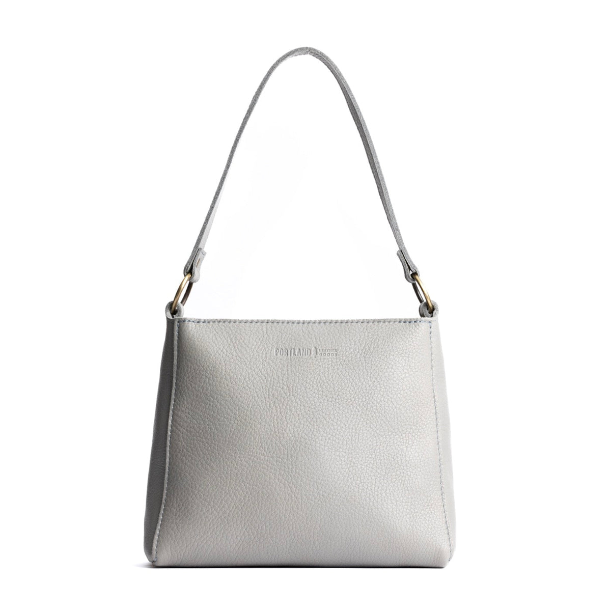 'Almost Perfect' Triangle Shoulder Bag - Nimbus