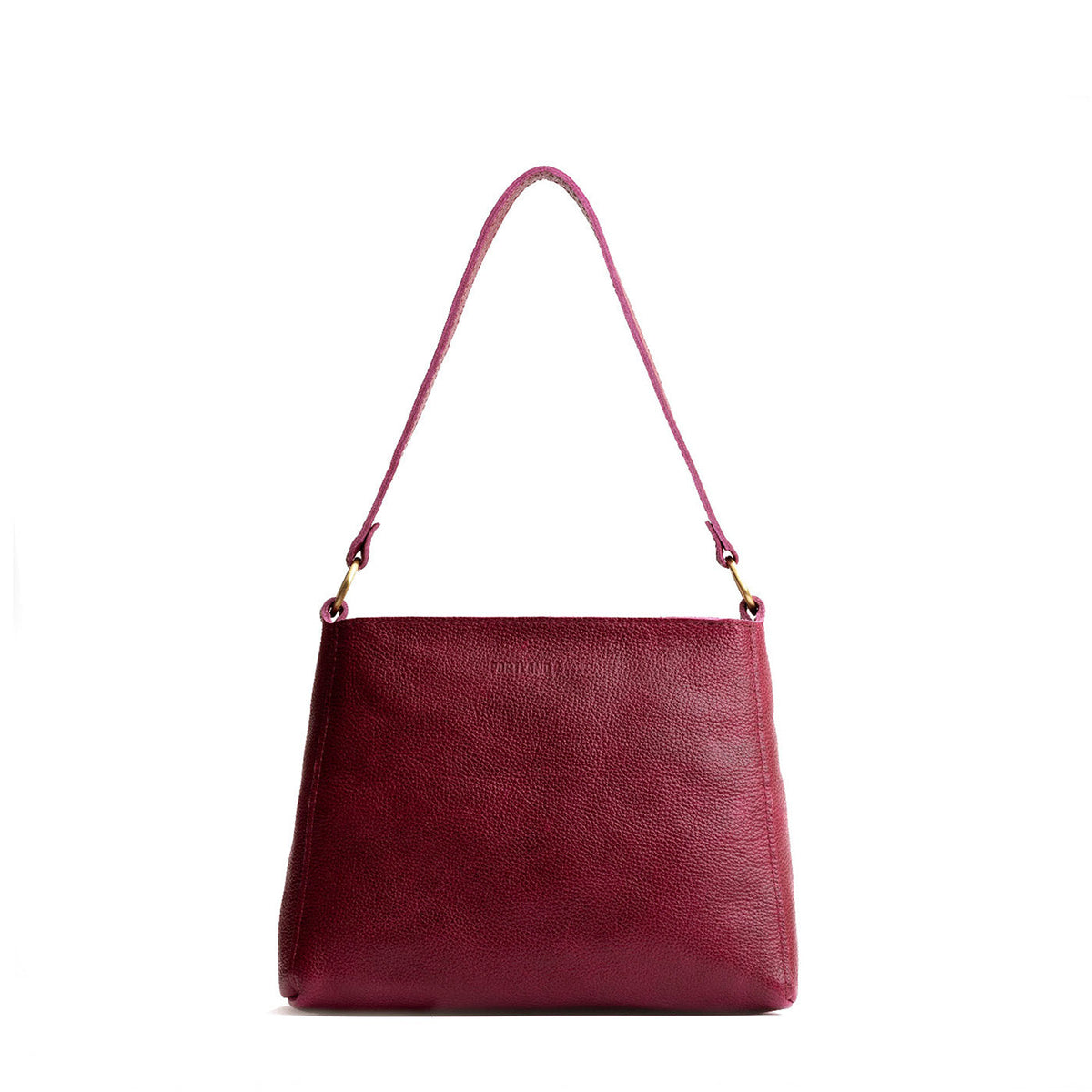 'Almost Perfect' Triangle Shoulder Bag - Orchid / Small