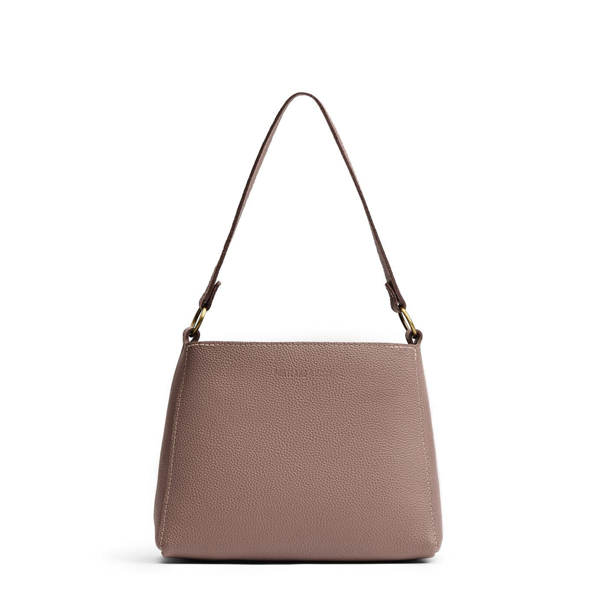 'Almost Perfect' Triangle Shoulder Bag - Sparrow / Small