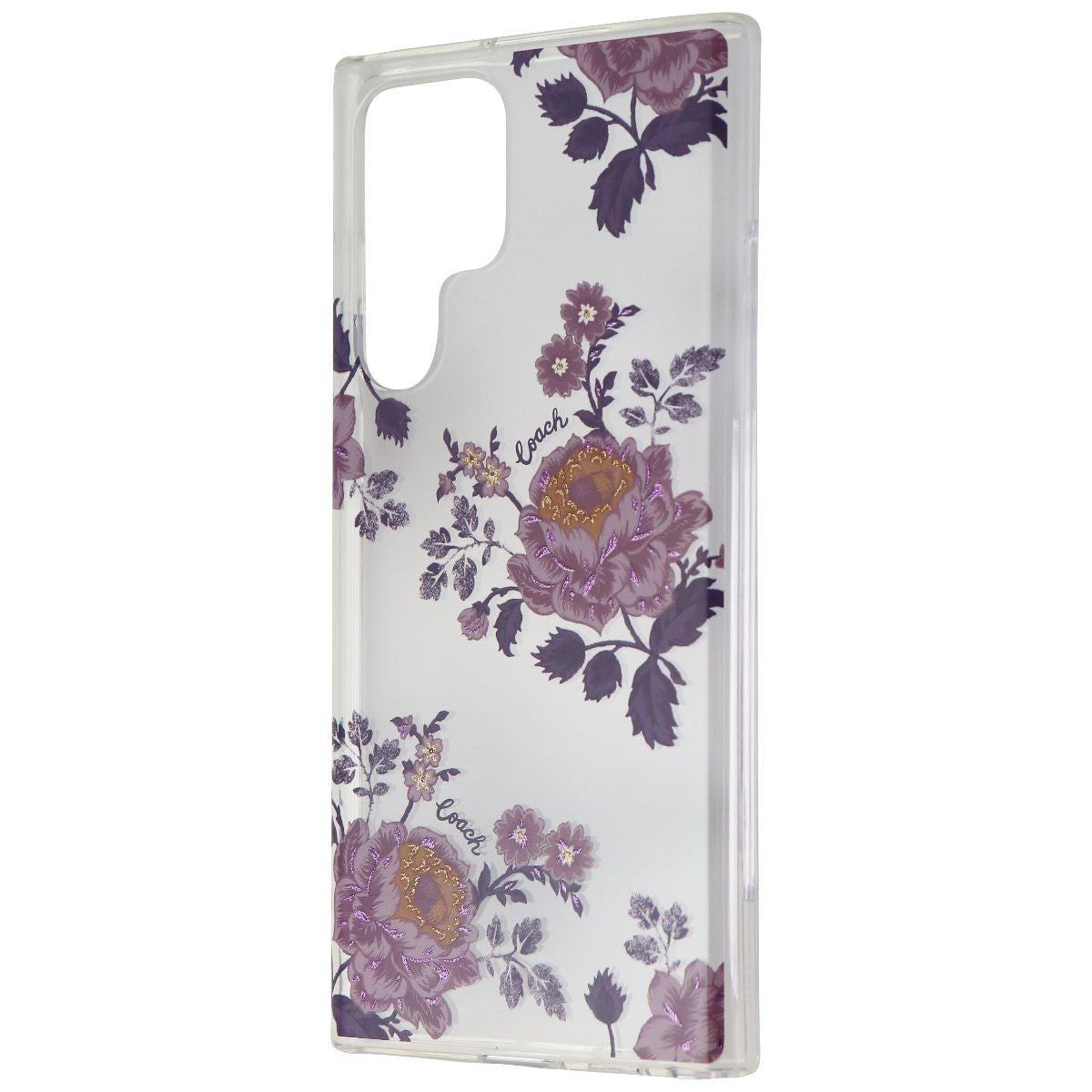 Coach Protective Hardshell Case for Samsung Galaxy S22 Ultra - Moody Floral - New