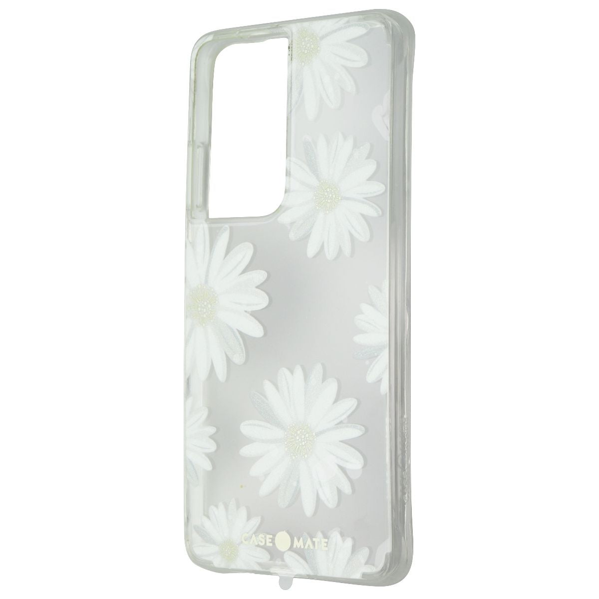 Case-Mate Prints Series Case for Samsung Galaxy S21 Ultra 5G - Glitter Daisies - New