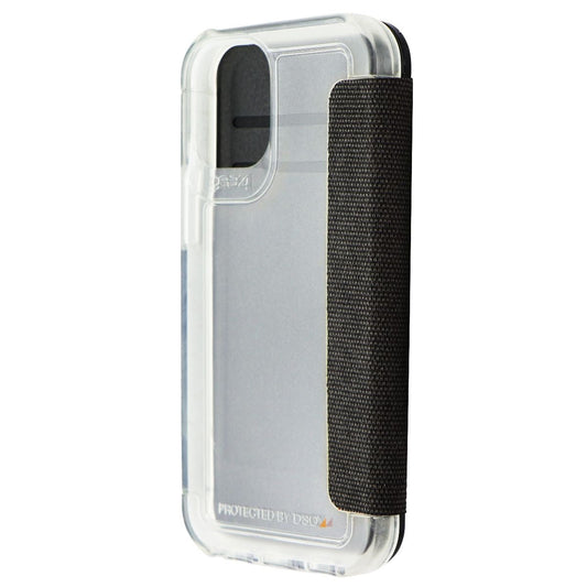 ZAGG Wembley Flip Series Case for Apple iPhone 12 mini - Clear/Black - New