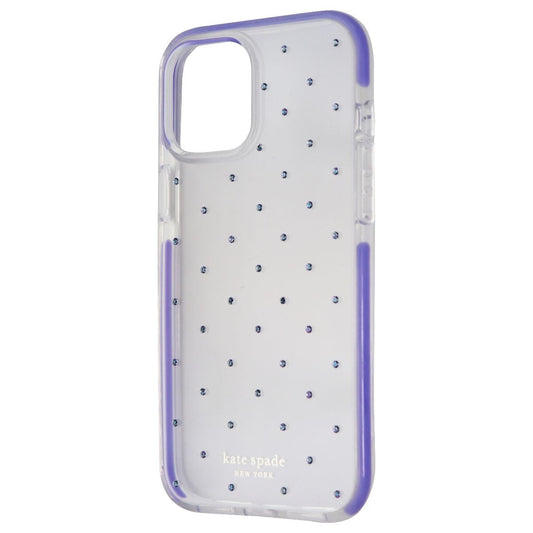 Kate Spade Hardshell Case for iPhone 12 Pro Max - Pin Dot Gems/Lilac Purple - New