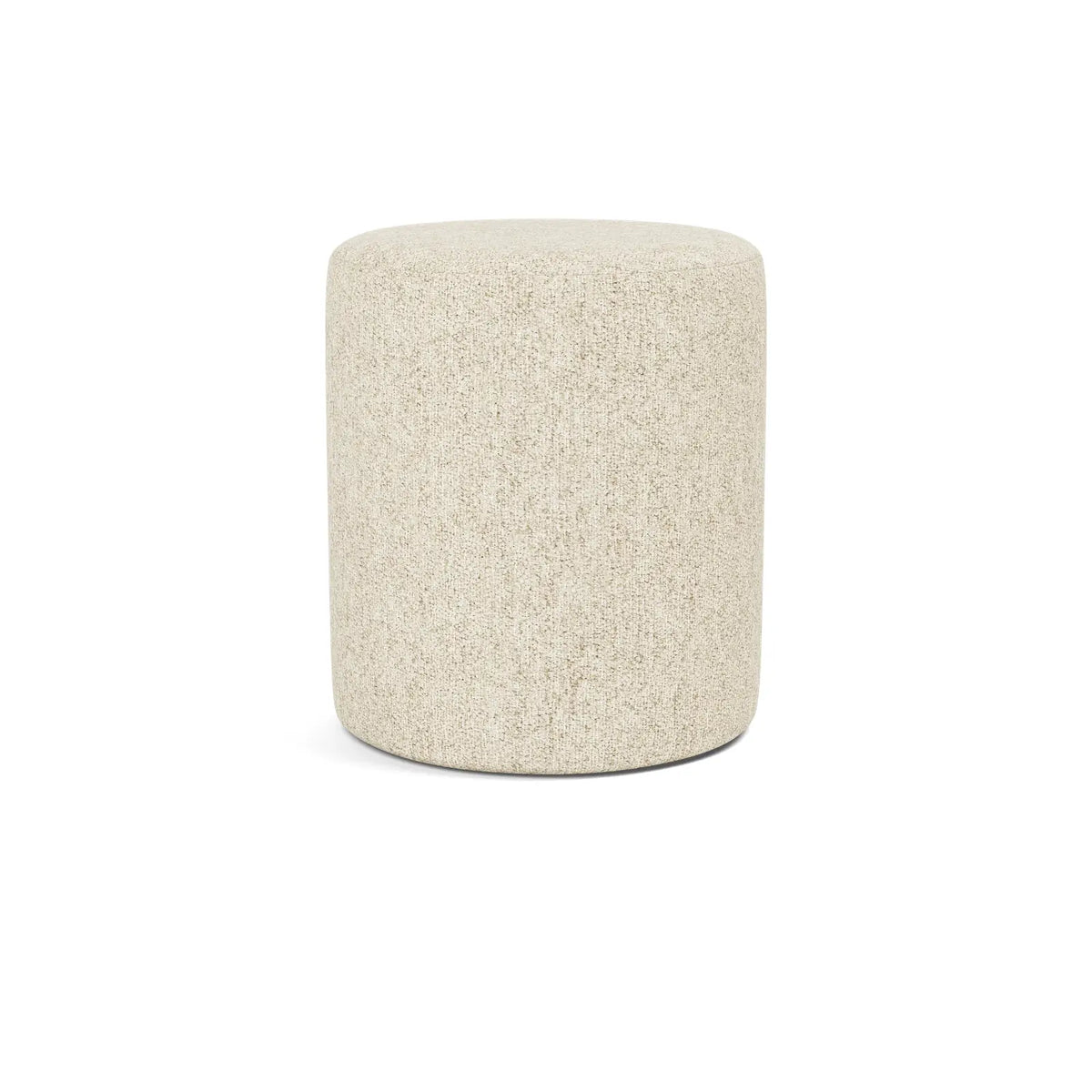 Bower Ottoman - Small - Parchment