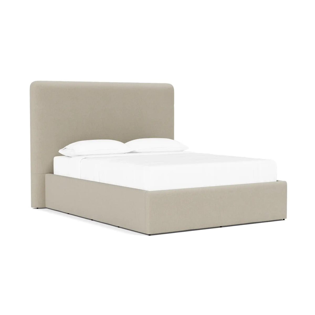 Alpine Bed - Tall Headboard - Natural