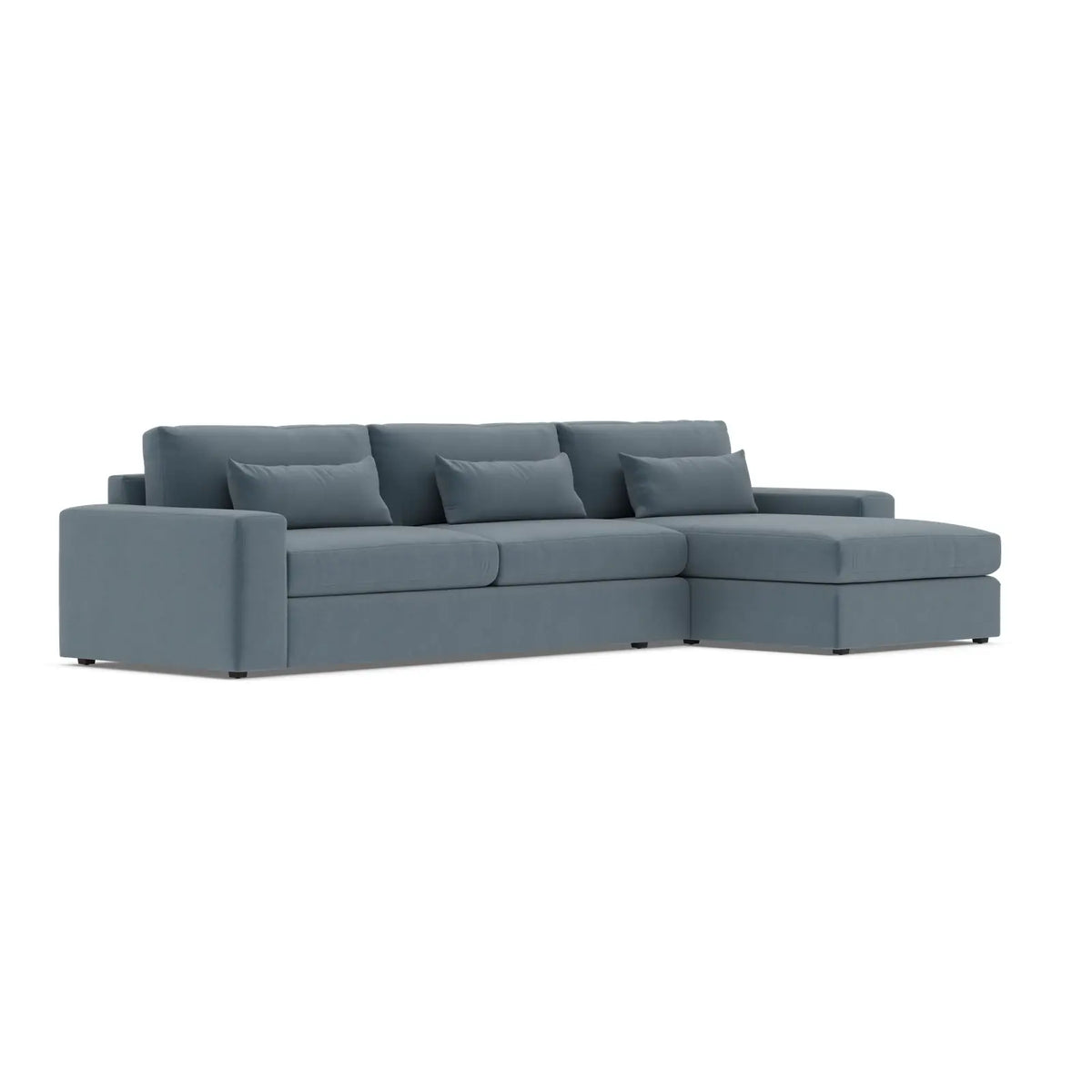 Solace Sectional - Right Sectional / Petrol