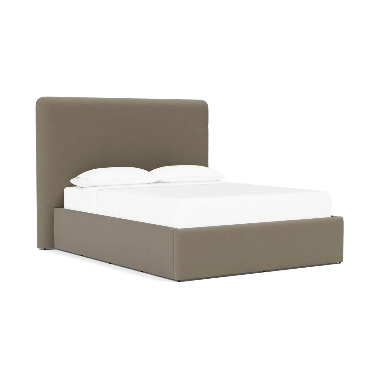 Alpine Bed - Tall Headboard - Pewter