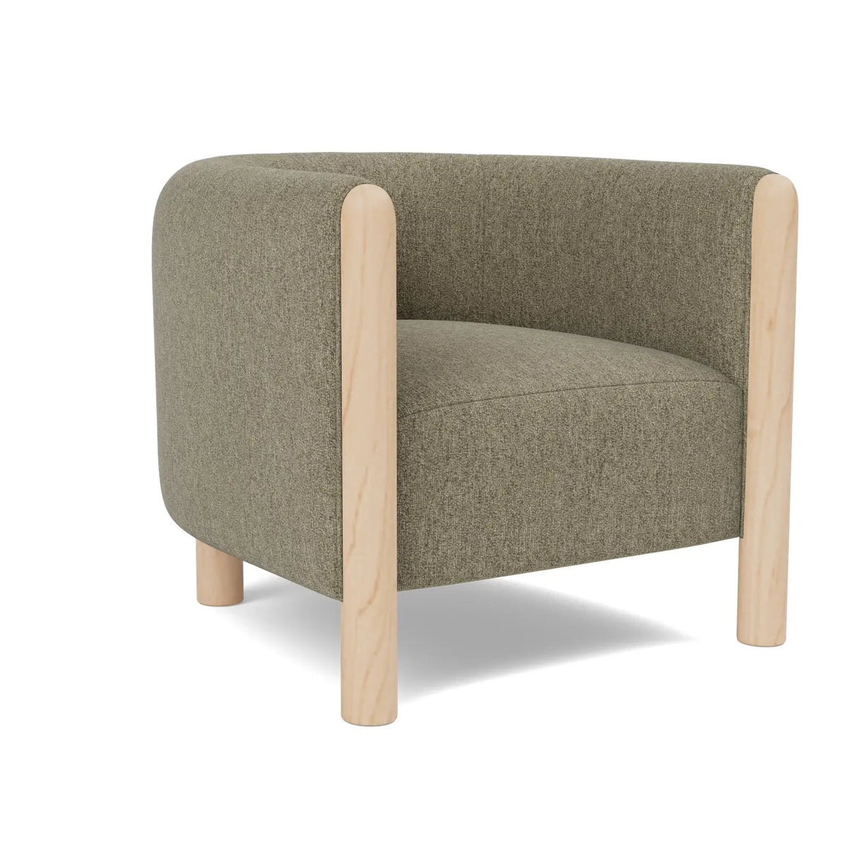 Laurel Armchair - Dried Sage / Maple