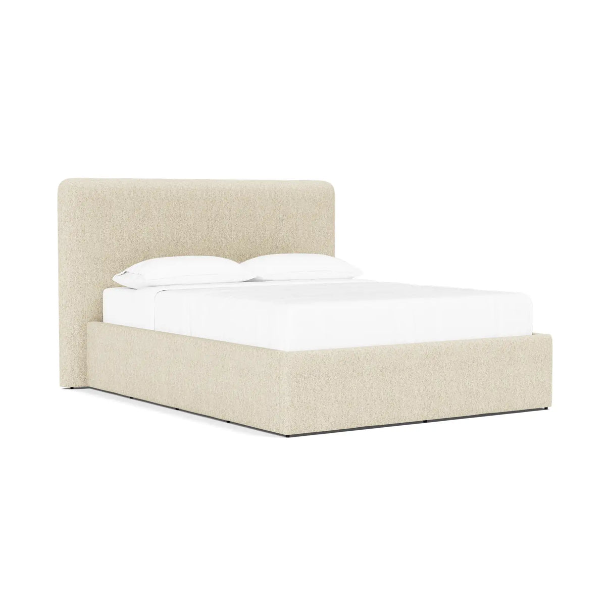 Alpine Bed - Medium Headboard - Parchment