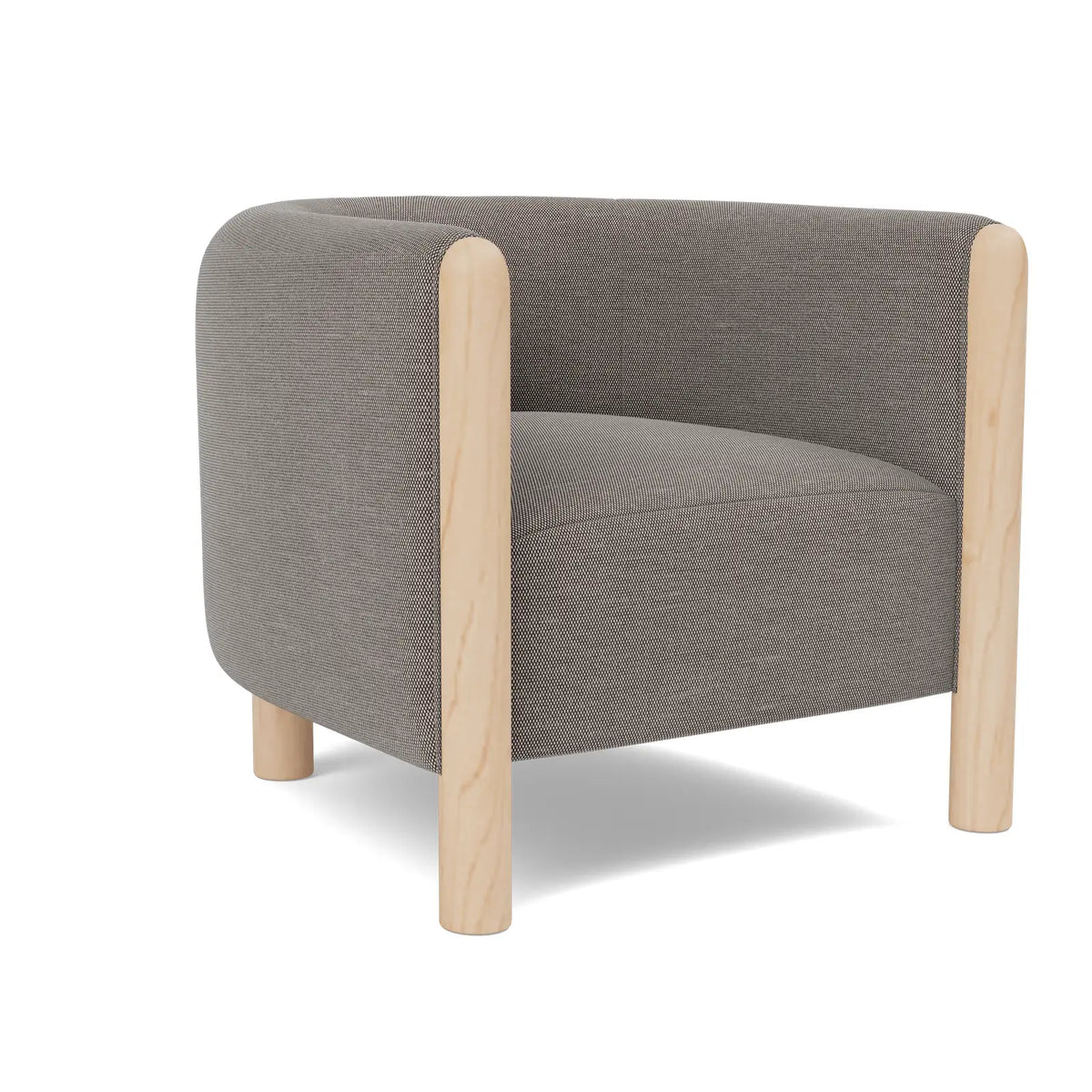 Laurel Armchair - Bark / Maple