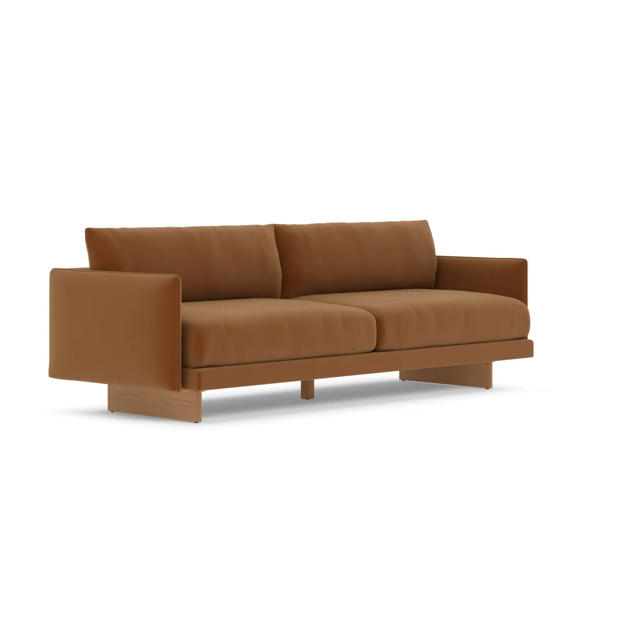 Lydian Sofa - Clay / Natural