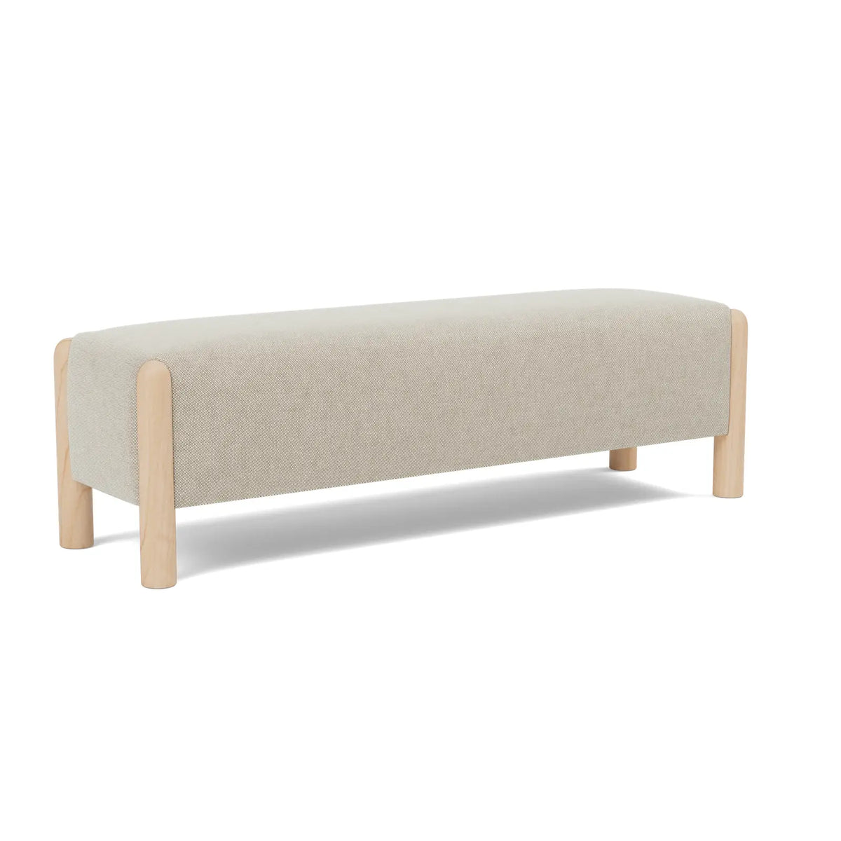 Laurel Bench - Dune / Maple