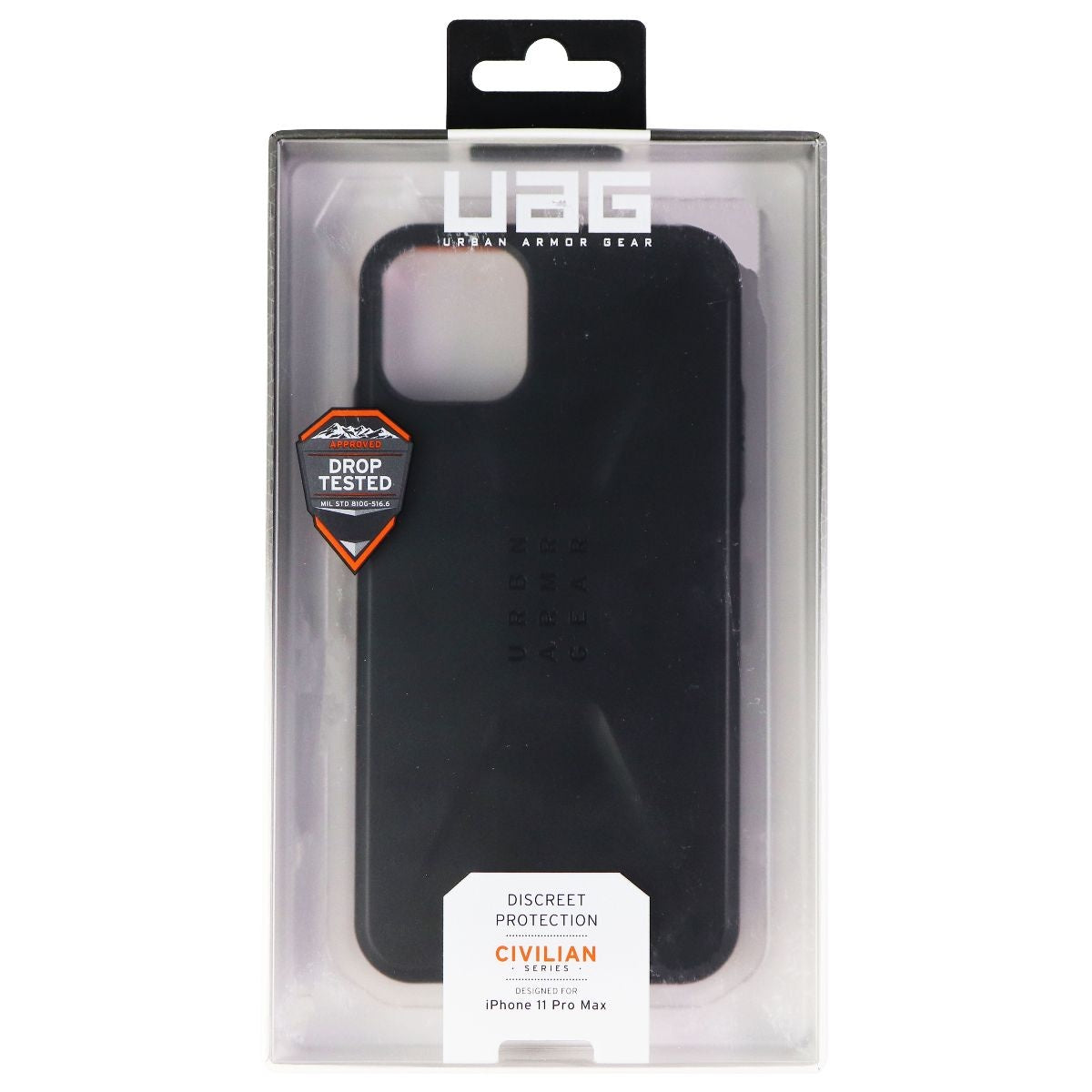 Urban Armor Gear Civilian Series Hard Case for Apple iPhone 11 Pro Max - Black - New - Image 4