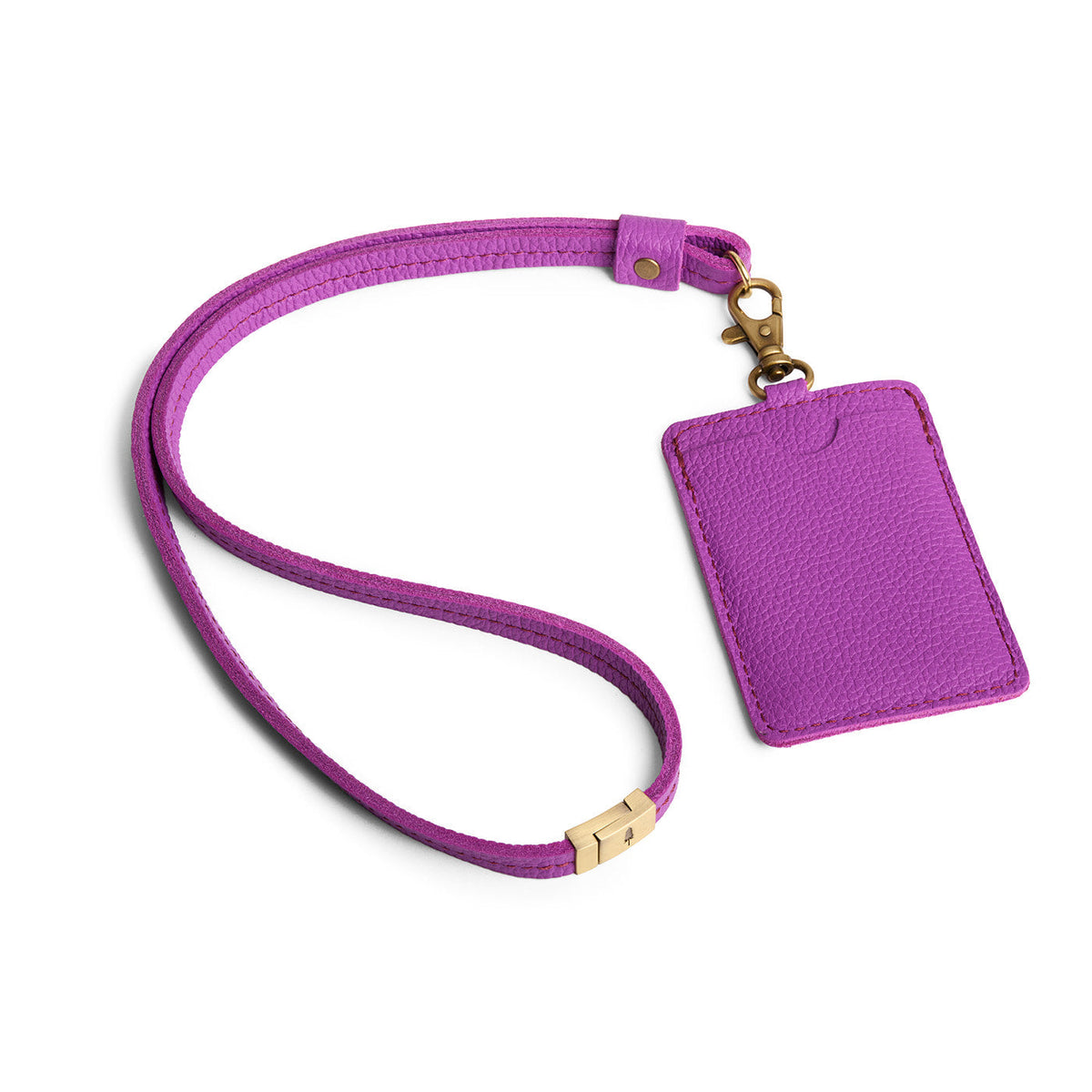 Vertical Lanyard Card Holder - Cattleya