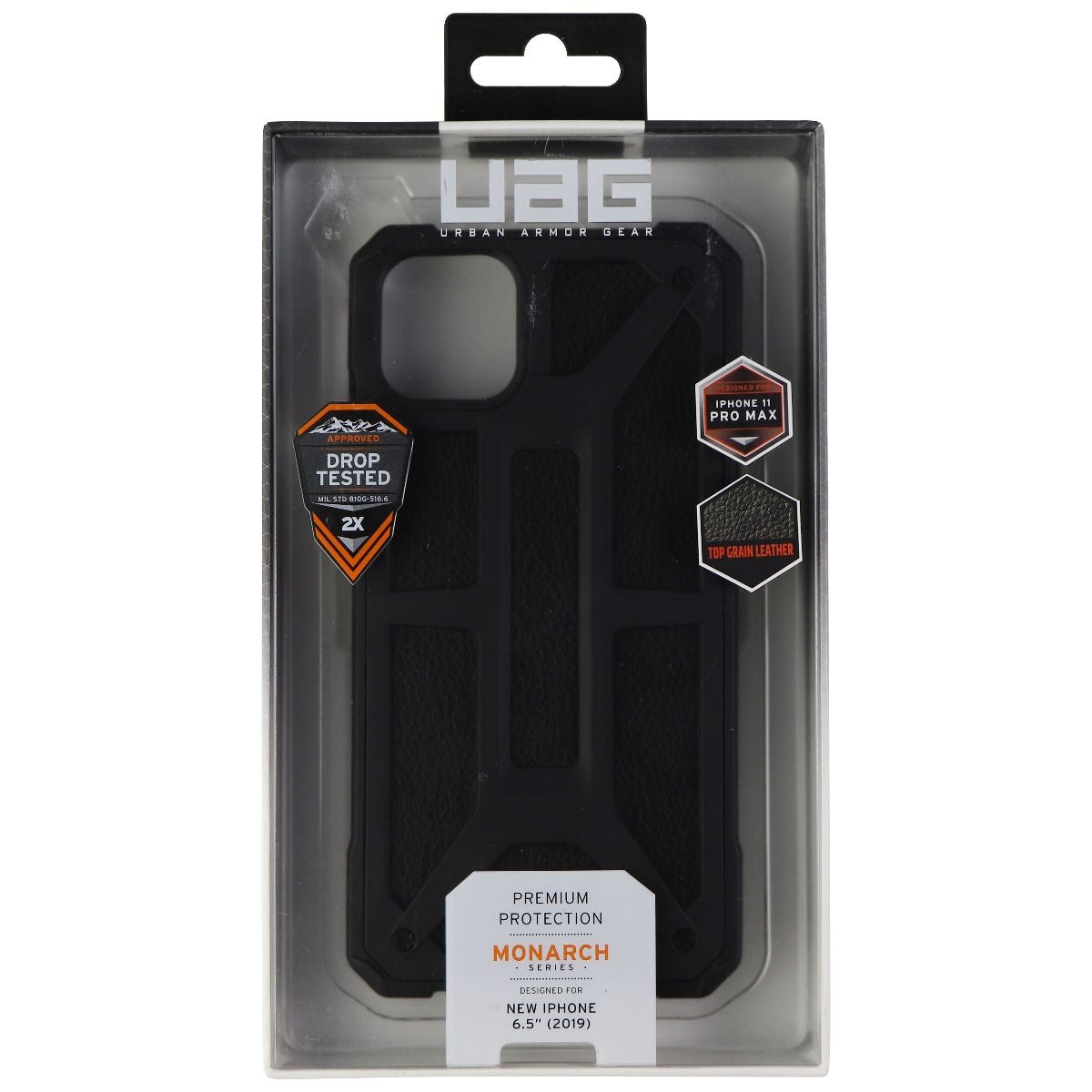 Urban Armor Gear Monarch Series Case for Apple iPhone 11 Pro Max - Black - New - Image 4