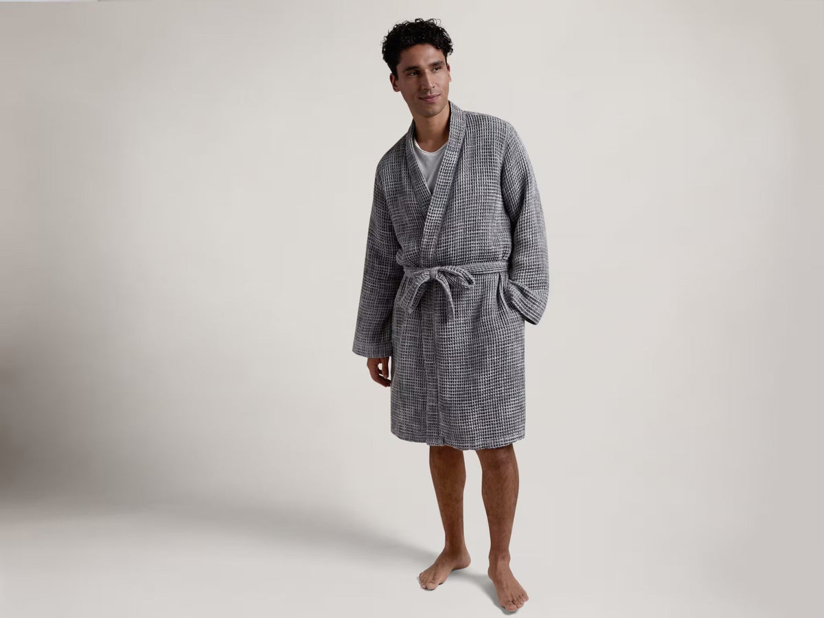 Waffle Robe (Grey) - Image 2