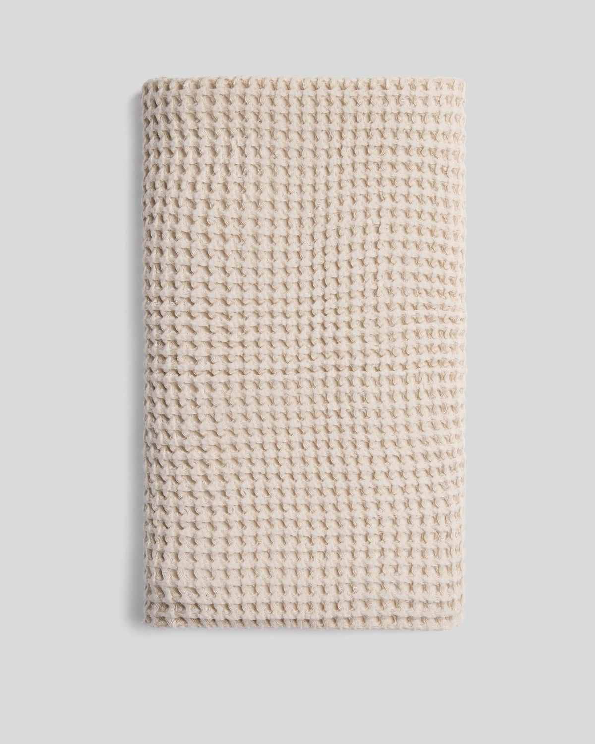 Waffle Towels (Bone) - Bath Towel