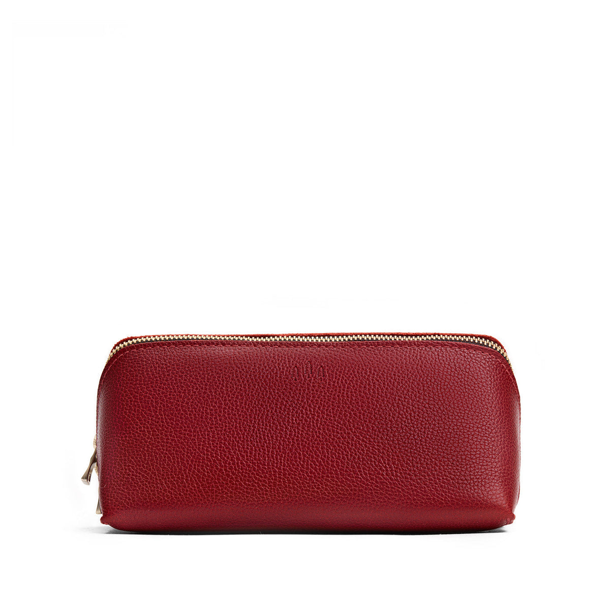 Wide Mouth Pouch - Chili Red