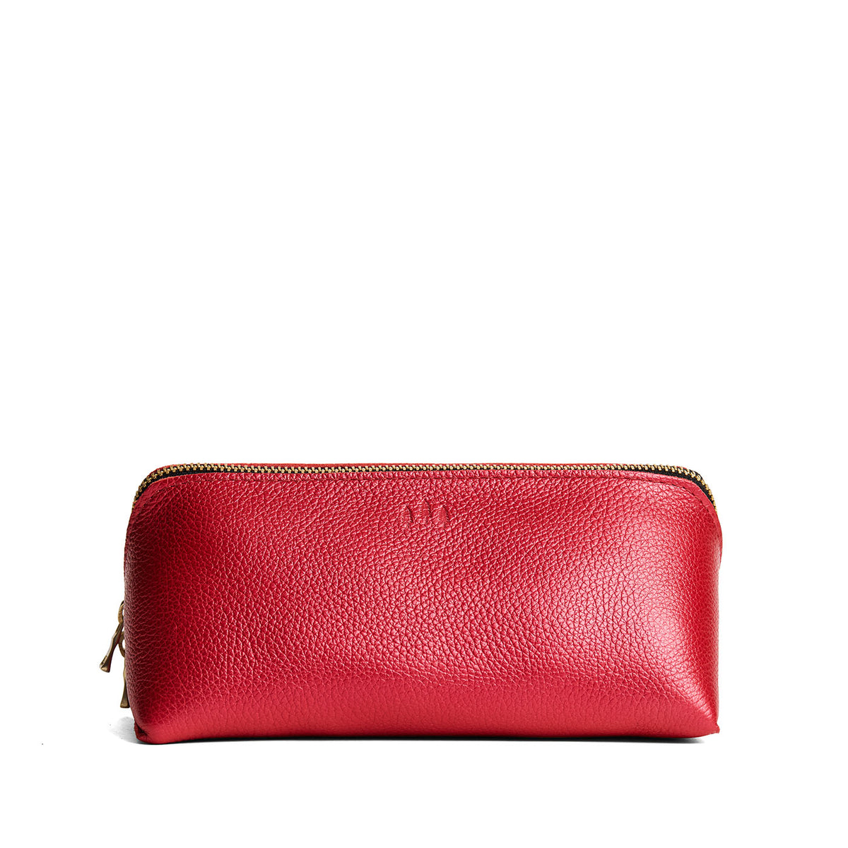 Wide Mouth Pouch - Reba Red