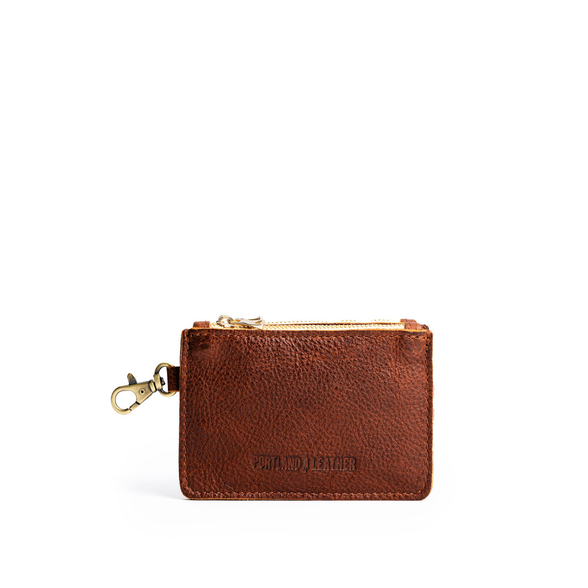 'Almost Perfect' Zip-Zap Duo Wallet - Nutmeg