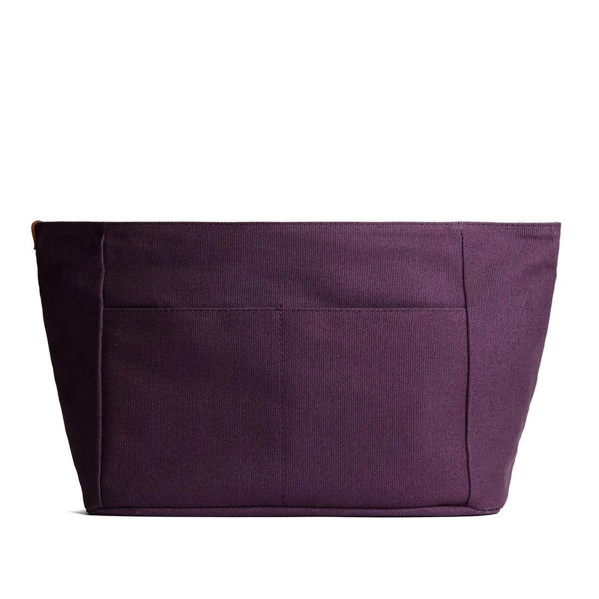 Canvas Purse Organizer - Mystic / Zipper / Large