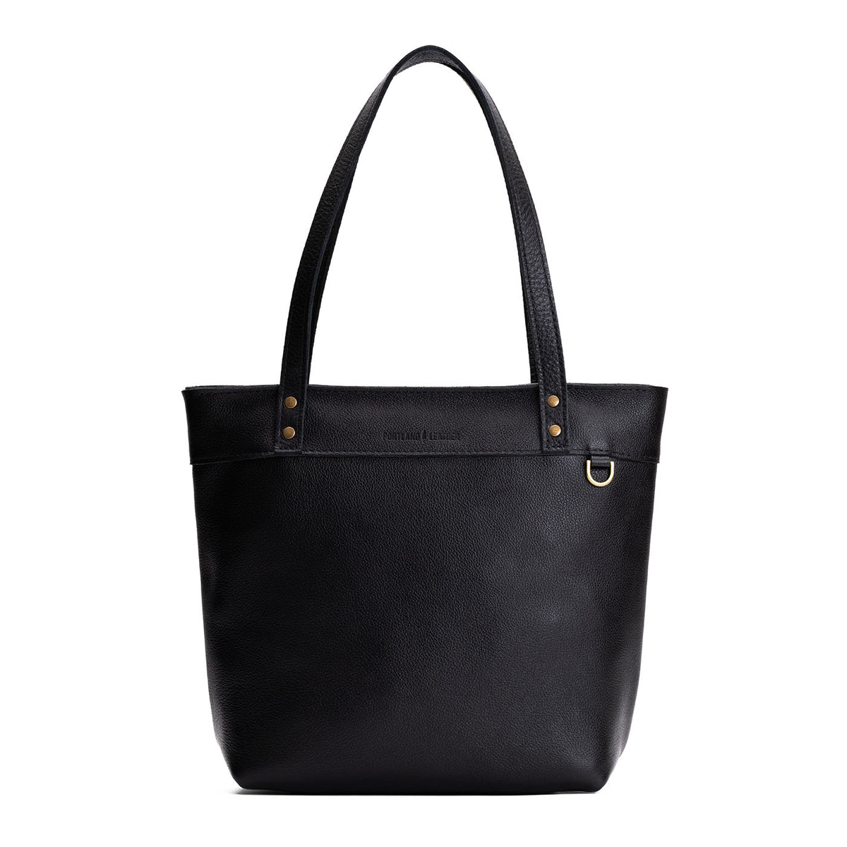Montana Tote - Pebbled--black / Medium / Zipper