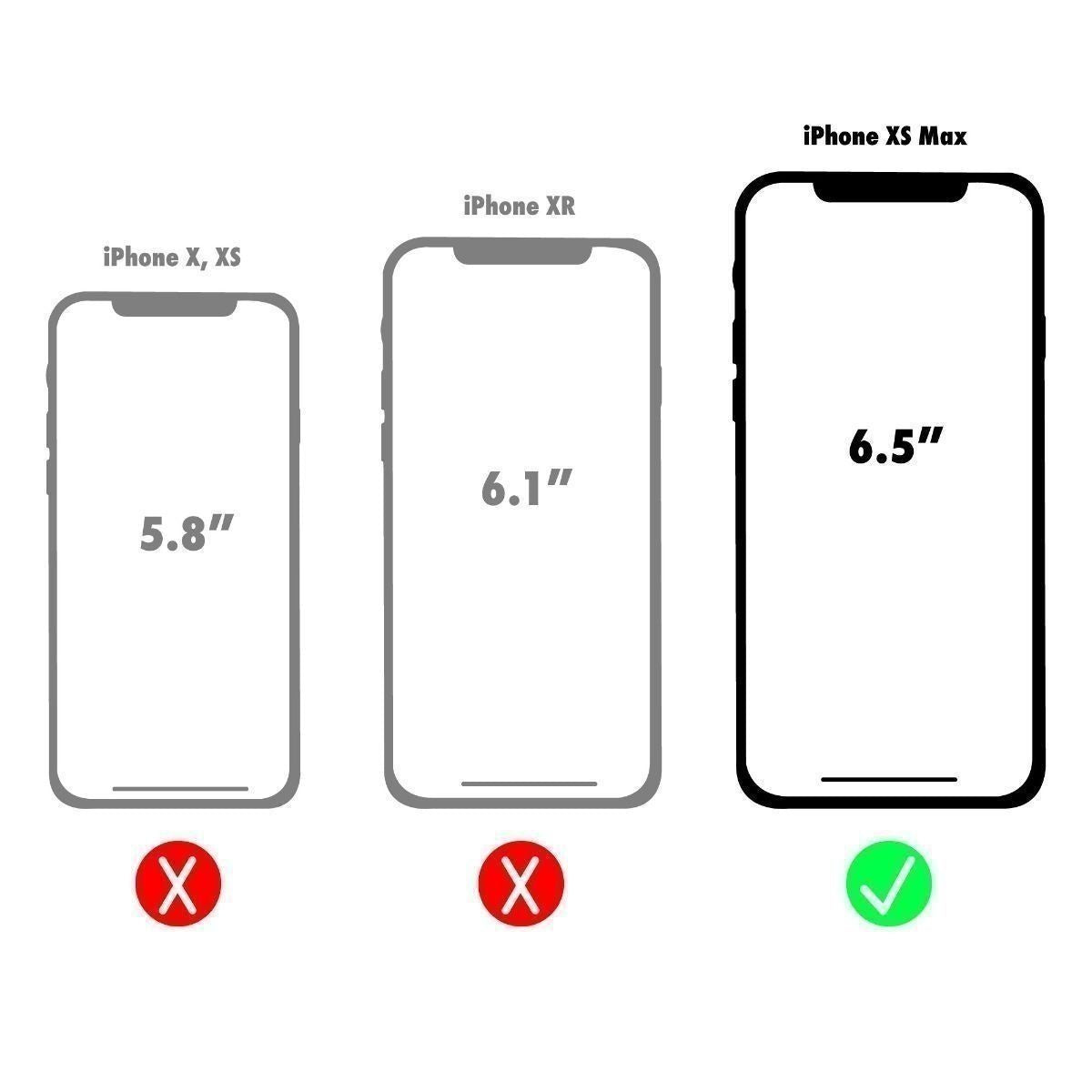 Adidas 3-Stripes Hybrid Case for Apple iPhone Xs Max - Black/White Stripes - New - Image 3